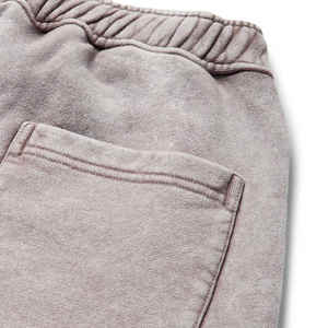 Pantalones cortos para hombre, 100% algodón, de felpa francesa, personalizables, de cintura media, con aspecto vintage - Product Image 5