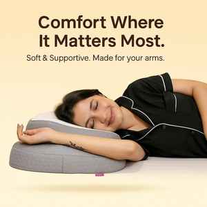 Luxury Orthopedic Soft Memory Foam Neck <b>Pillow</b> Wavy Solid Ergonomic Design Rectangular Bed <b>Pillows</b> Breathable Feature Custom Bag - Product Image 4