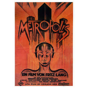 Póster de pared Metropolis estilo Art Déco - Product Image 1