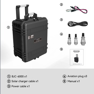 Générateur Solaire Portable 6000W Qualité Garantie, Panneau Solaire, Recharge <span class=keywords><strong>Voiture</strong></span>, Station de Secours Haute Capacité, Maison Mobile, Fourgon Électrique, Camping - Product Image 3