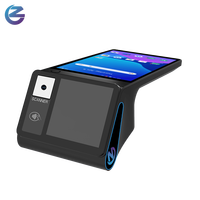 Terminal POS Android Z108 dengan Printer Thermal untuk Truk Makanan, Restoran, Sistem Pembayaran Mobile, Solusi Perangkat Lunak Epos Retail