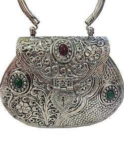 Designer Brass Box Clutch for <b>Evening</b> Look Premium Brass Clutch <b>Bag</b> for Wedding Gifting Brass Clutch for Elegant Occasions - Product Image 3