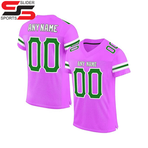 Uniformes de fútbol americano con diseño de logotipo propio Nueva camiseta de fútbol americano - Product Image 5