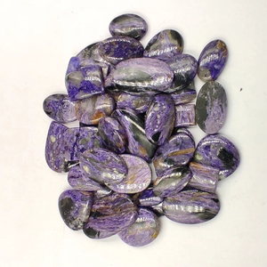 Gemas de Charoita Natural Sueltas en Cabujón, Alta Calidad, Color Morado, Tamaño Libre, Corte Ovalado, Suministro al por Mayor, Rusia, TASBIYA GEMS Third - Product Image 4