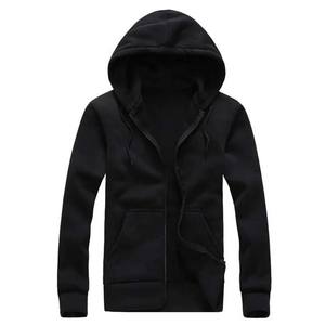 Nouveau style tendance, sweat-shirts à capuche pour hommes, vêtements de rue, vente, 100% coton, molleton, broderie, uni, teinture bleue - Product Image 3