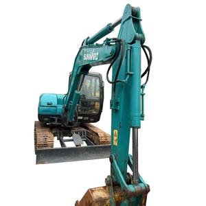 Miniexcavadora Usada Sunward SWE70E con Motor Yanmar, Cucharón de 0.4m3, Excavadora de Orugas de 7 Toneladas para Trabajos de Minería - Product Image 1
