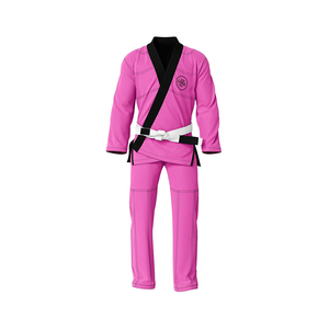 Kimono de Jiu Jitsu BJJ Negro Liso con Tejido Perla, Tela Preencogida, Ropa de Artes Marciales para Adultos, Directo de Fábrica - Product Image 6