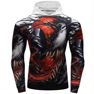 2024 Designerพร้อมสต็อกCUSTOM Made Unisexผลิตภัณฑ์ใหม่ 3Dพิมพ์Hoodiesเสื้อสวมหัวอะนิเมะระเหิดOversize Hoodie - Product Image 5