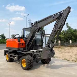 Mini-chargeuse rétrocaveuse agricole DARIC DR10-50, moteur diesel CE EPA, tracteur agricole, rétrocaveuse, chargeuse 4x4 - Product Image 3