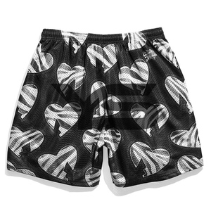 Top Quality Printed Shorts Swim <b>Trunks</b> for Men Oversized <b>Black</b> High Quality Custom Logo Beach Shorts Sublimation - Product Image 2