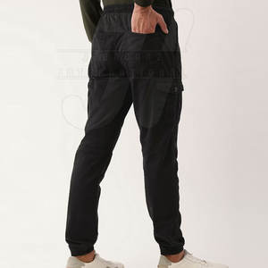 2024 nuevos pantalones Cargo informales de moda para hombre, ligeros, cintura media, patrón recto, superventas, tarifa al por mayor - Product Image 3