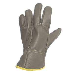 Gants de travail en cuir de vachette, gants de sécurité pour l'usine, la conduite, le jardinage, la manutention, l'industrie - Product Image 2
