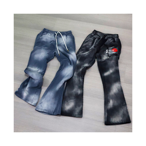 Pantalones Deportivos Casuales de Algodón para Hombre, Diseño de Moda 2024, Cintura Media, Ecológicos, Transpirables y Personalizables - Product Image 1