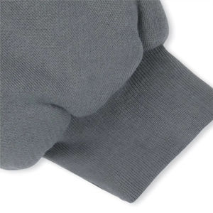 100% coton hommes pull à capuche poids lourd 500GSM surdimensionné pull à capuche goutte épaule lourd plaine blanc pull à capuche - Product Image 5