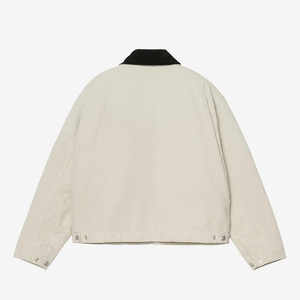 เสื้อแจ็กเก็ตผู้ชายสีทึบสำหรับใส่ทำงานกลางแจ้งเสื้อแจ็คเก็ตลำลองทรงหลวมแฟชั่นสำหรับฤดูใบไม้ร่วงและฤดูหนาว - Product Image 3