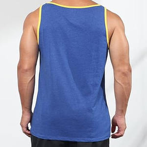 Summer Gym Clothing High Quality Fitting Cutoff Shirt Acid Wash Sleeveless Gym Mens Stringer Tank Tops uploaded by <b>Dress</b> <b>Sports</b> - Product Image 5