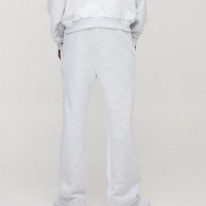 Pantalones holgados para hombre con logotipo personalizado de lana 100%, recto, holgado, ligero, estilo informal, último diseño - Product Image 2