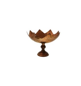 Bol à fruits en cuivre martelé et dernière pièce bol à fruits en cuivre au look moderne pour fabricant d'ustensiles de cuisine en inde - Product Image 3