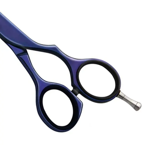 Ciseaux de cheveux de barbier de Salon professionnel pour coiffer la coupe et l'amincissement des cheveux poignée en acier inoxydable lame tranchante - Product Image 4