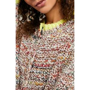 เสื้อคลุมคาร์ดิแกนพิมพ์ลายโบฮีเมียนสำหรับผู้หญิงจาก Free People รุ่น 'Walk on By' แต่งขอบผ้าขนสัตว์ ตัดเย็บแบบยาวพิเศษ ไซส์ใหญ่พิเศษ สำหรับฤดูใบไม้ร่วง - Product Image 1