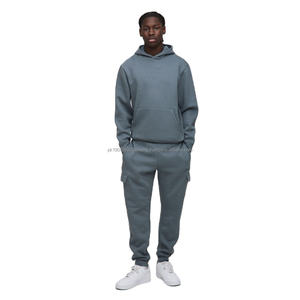 Survêtement pour homme, sweat-shirts tendance, 100% coton molletonné, respirant, jogging et entraînement, logo personnalisé - Product Image 1