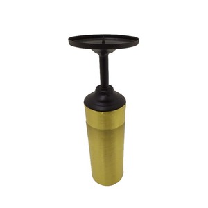 Bougeoir conique de luxe fait main Accent Décoration de table en aluminium et métal pour la maison, l'hôtel et les fêtes - Product Image 3