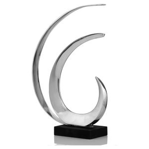 Decoración Metálica de Lujo para el Hogar Moderno, Repisa para Chimenea, Mesa y Decoración de Entrada, Estilo de Vida Ambience - Product Image 3