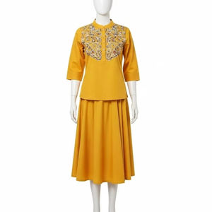 Polyester Cotton <b>Skirt</b> Set Breathable Soft Fabric Comfortable Casual Office Wear Womens Apparel Search Supply OnlineMax - Product Image 1