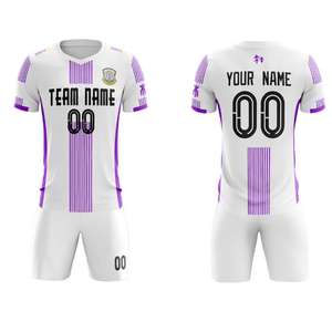 Uniforme de Fútbol Personalizado para Equipo, Camiseta de Fútbol Transpirable 100% Poliéster, Logotipo Personalizado, Unisex para Adultos - Product Image 6