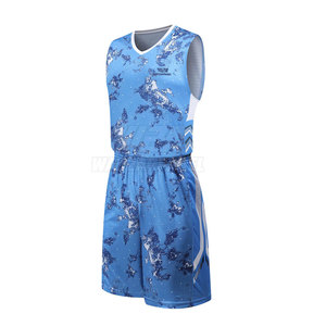 Uniforme de Baloncesto Personalizado al por Mayor, 100% Poliéster, Reversible, Estampado, Nuevo Estilo - Product Image 2