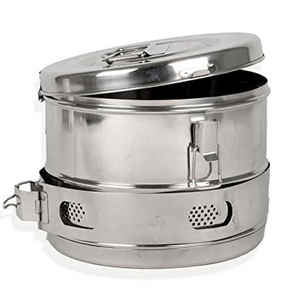 Tambour autoclave en acier inoxydable allemand à usage intensif personnalisable, marque privée, utilisation hospitalière, plateau d'instruments chirurgicaux réutilisables - Product Image 5