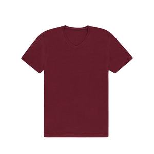 Camiseta de algodón grueso para hombre, estilo urbano, corte regular, cuello redondo, manga corta, 180g, color liso, camiseta básica, informal, verano, venta al por mayor - Product Image 1