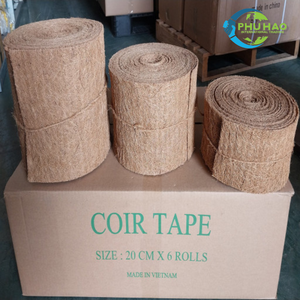 Landscape Materials: Discover Eco-Friendly Living with Coconut Coir Tape for Plants in Winter made from 100% Coconut Fiber - Product Image 4