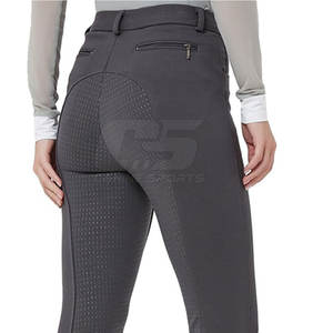 Pantalones Jodhpur de tela elástica ligera y duradera para mujer, precio directo de fábrica, Etiqueta Privada, conjunto ecuestre de caballos, accesorios - Product Image 6
