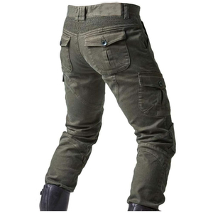 Black and Grey Breathable Quick Dry <b>Jeans</b> <b>Men</b> <b>Biker</b> Pants with Removable Armor and Segmented Design for Motorcycle Riding - Product Image 3