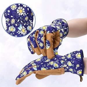 Guantes de jardinería de alta calidad, gran oferta, guantes de jardinería de cuero duraderos para exteriores, Protección Laboral - Product Image 2