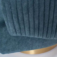 Ensemble de chaises pivotantes modulables et extensibles en tissu avec pieds en bois pour salon, chambre à coucher ou villa-Canapé sectionnel