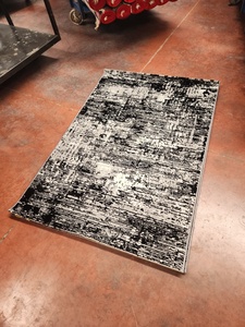 Tapis Adiva turc en polyester, tissé jacquard, à poils longs, fabriqué à la machine, rembourré, réversible, lavable, antidérapant, anti-taches, pour la maison - Product Image 2