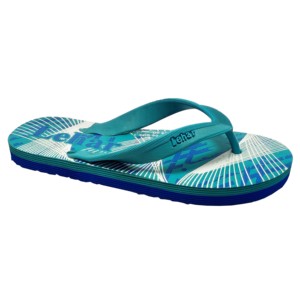 Pantoufle imprimée de ligne de rayon de qualité douce pour tous les usages toutes saisons pour hommes - Product Image 1