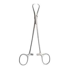 คีมจับปากมดลูก Tenaculum Forceps สำหรับผ่าตัด ทำจากเหล็กกล้าไร้สนิม ยี่ห้อ Caronia รุ่น CS-RAF-105 สำหรับการคลอดบุตร - Product Image 2