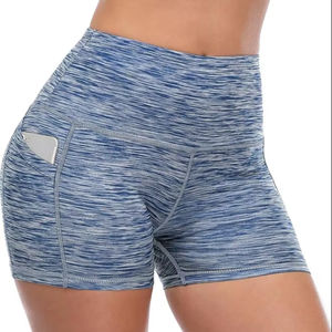 Pantalones cortos de rendimiento atlético para mujer con decoración de lazo y botón para entrenamiento Ropa de yoga para levantamiento de cadera-¡Precios reducidos! - Product Image 2