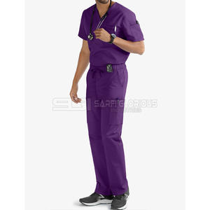 Uniforme Médico para Hombre, Nuevo, Económico, de Moda, Uniformes Médicos de Alta Calidad, Conjuntos de Uniformes Médicos con Cuello Alto y Manga Corta - Product Image 2