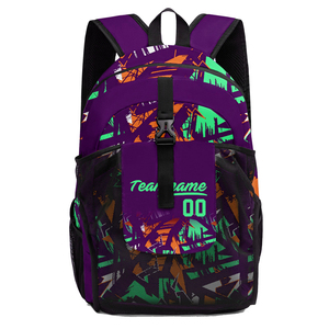 Impression personnalisée Sac de sport de haute qualité pour le basket-ball et le football Sac à dos pour l'école Yoga Gym Sacs à dos pour équipe de baseball - Product Image 1