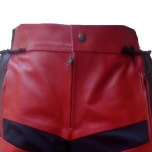 กางเกงมอเตอร์ไซด์สำหรับผู้ชายกางเกงมอเตอร์ไซด์หนังแท้ใส่สบาย - Product Image 3