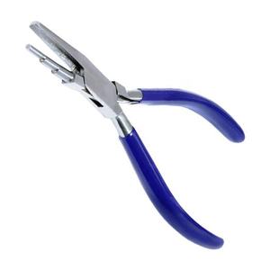 Alicates de acero inoxidable para formar enganches de joyería, herramienta escalonada para dar forma a alambres, herramienta de precisión para manualidades, fabricación de joyas, duradera - Product Image 6