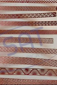 SAT สายไดคัทสำหรับประดับทำเครื่องประดับสีทองเงินแท้ขอบตัดสำหรับทำสร้อยข้อมือกำไลข้อมือแม่พิมพ์ติกิสถานดูไบยูเออี - Product Image 6