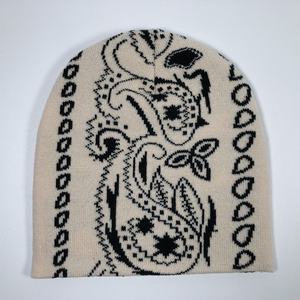 Gorros y Gorras de Punto de Lana de Algodón Transpirables e Impermeables de Alta Calidad con Diseño Nuevo, Gorros de Invierno Unisex con Bordado 3D - Product Image 3