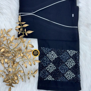 Abayas élégantes et modestes brodées à la main pour femmes, vêtements et accessoires musulmans traditionnels - Product Image 1