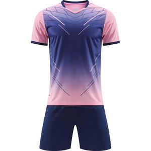 Maillots de football hommes uniformes de Football survêtement vêtements de sport enfants équipe scolaire personnaliser équipe de Football chemise à manches courtes costume de Football - Product Image 5