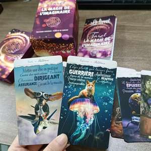 占いやカードゲーム用の紙箱付きカスタム印刷タロットトランプ - Product Image 4